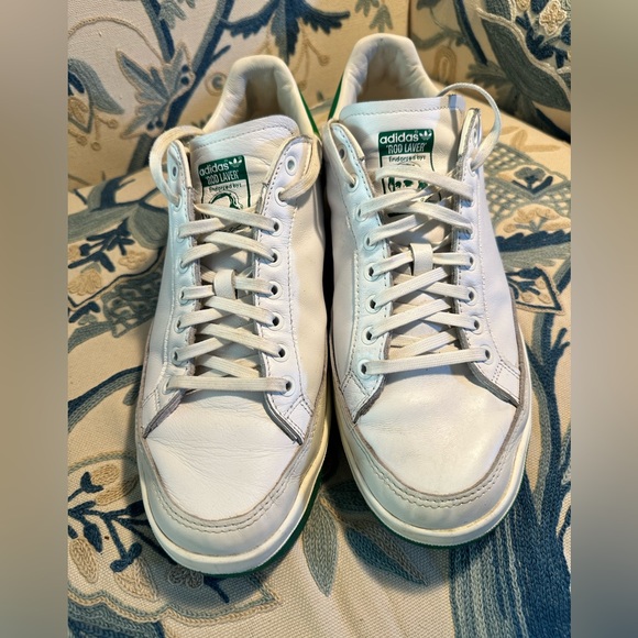 Adidas Rod Laver Leather Sneakers.  Size 12 - Picture 2 of 9